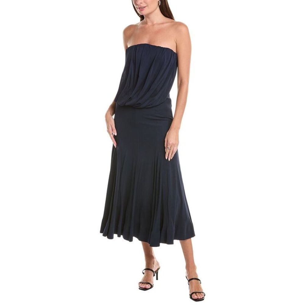 Proenza Schouler Womens  Yael Dress, Navy